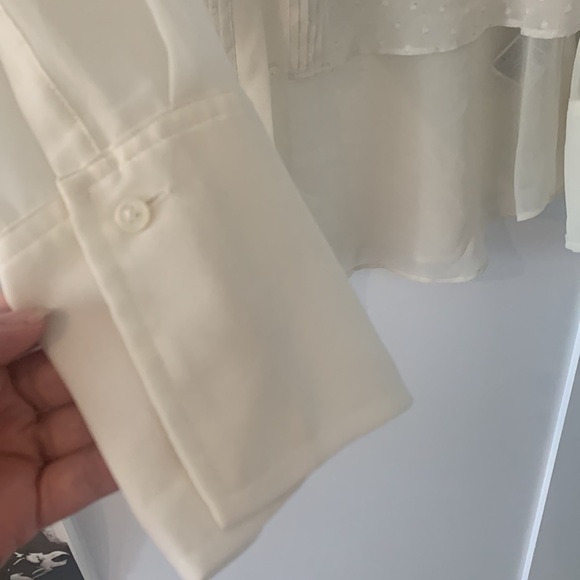Banana republic white/cream blouse. *UNWORN* - Picture 4 of 5